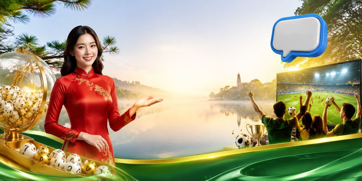 Cô gái áo dài tham gia xổ số và phân tích kèo tại Đà Lạt